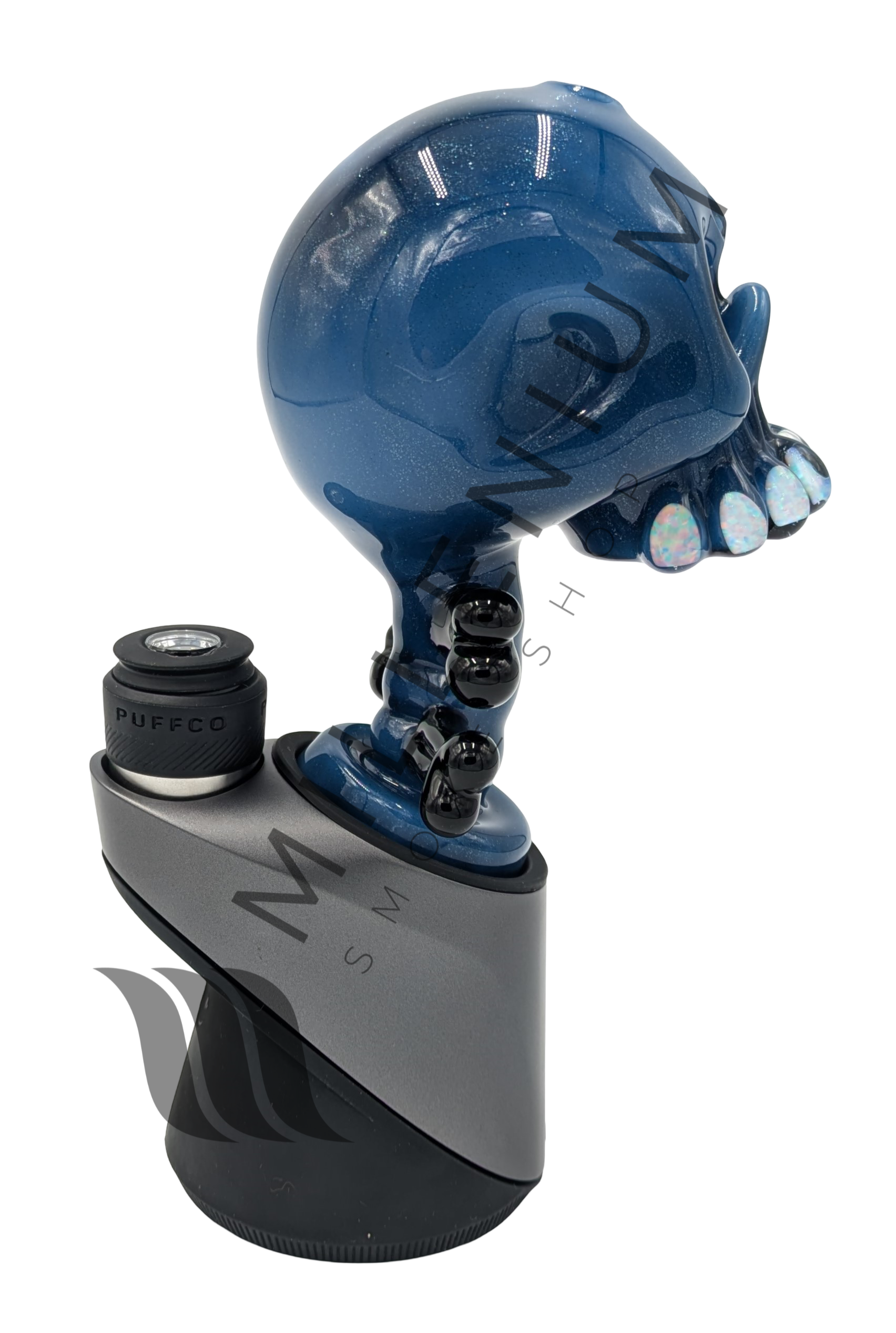 Carsten Carlile | Puffco | Dry Glass Attachment | Skull