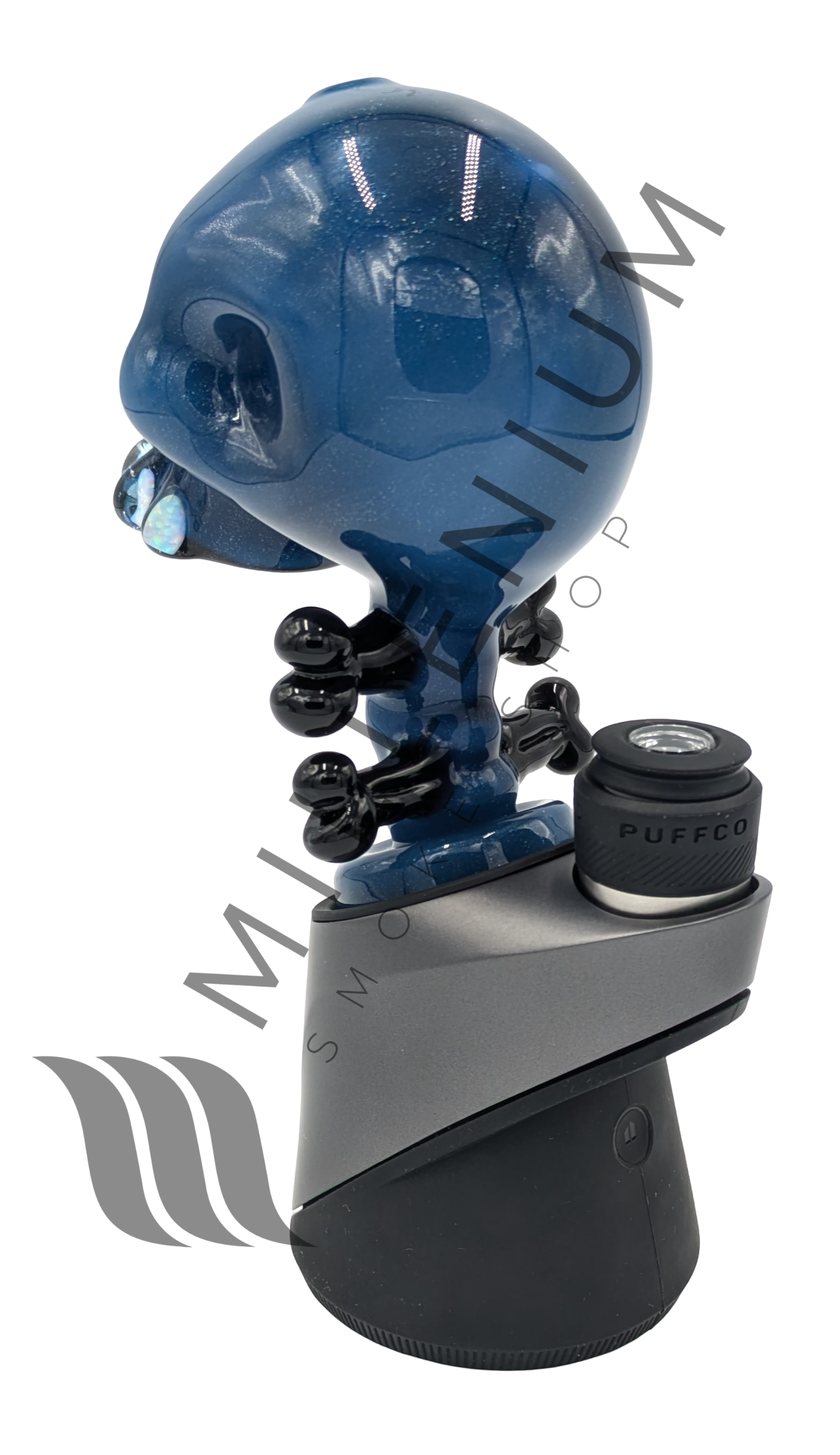 Carsten Carlile | Puffco | Dry Glass Attachment | Skull