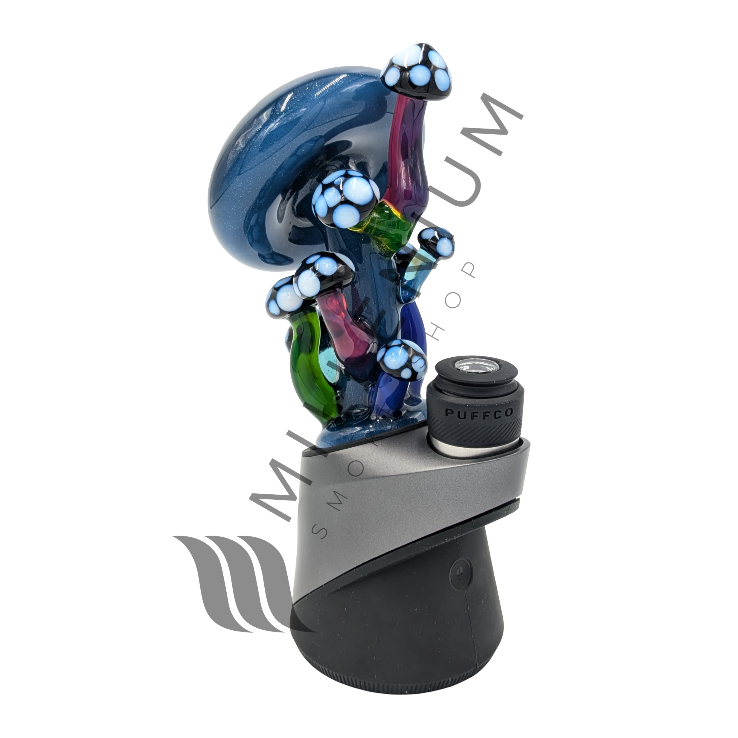 Carsten Carlile | Puffco | Dry Glass Attachment | Mushrooms