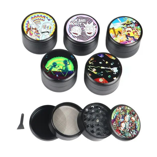 Grinder | Zinc | 40 & 50 mm | 4pc| Picture