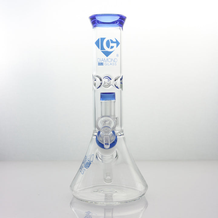 Waterpipe | Diamond Glass | DGW1008-1BV | 14mm | Millenium Smoke Shop