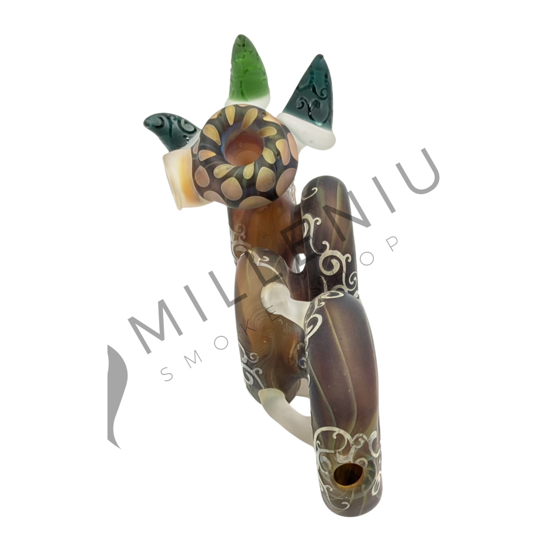 Bubbler | DJ Glass | Sandblasted