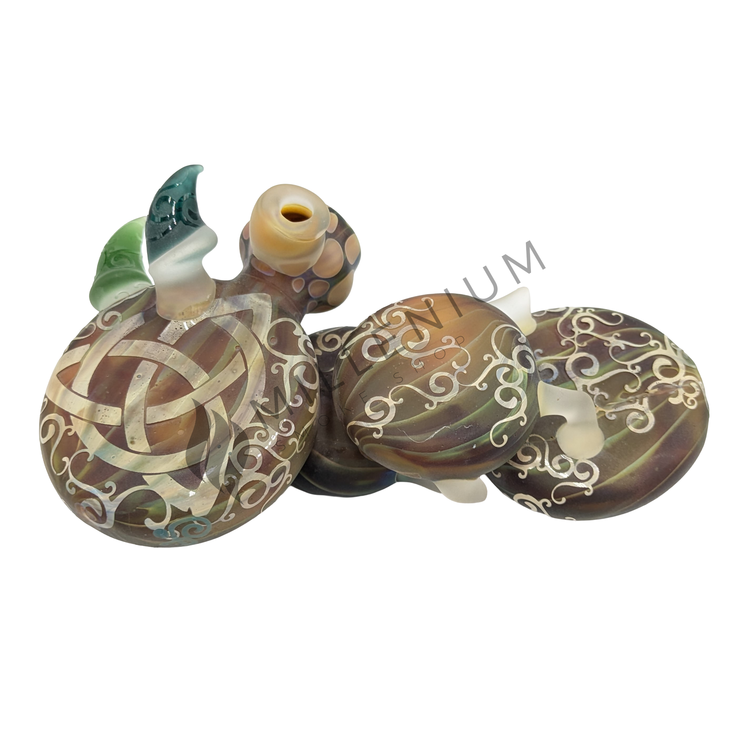 Bubbler | DJ Glass | Sandblasted