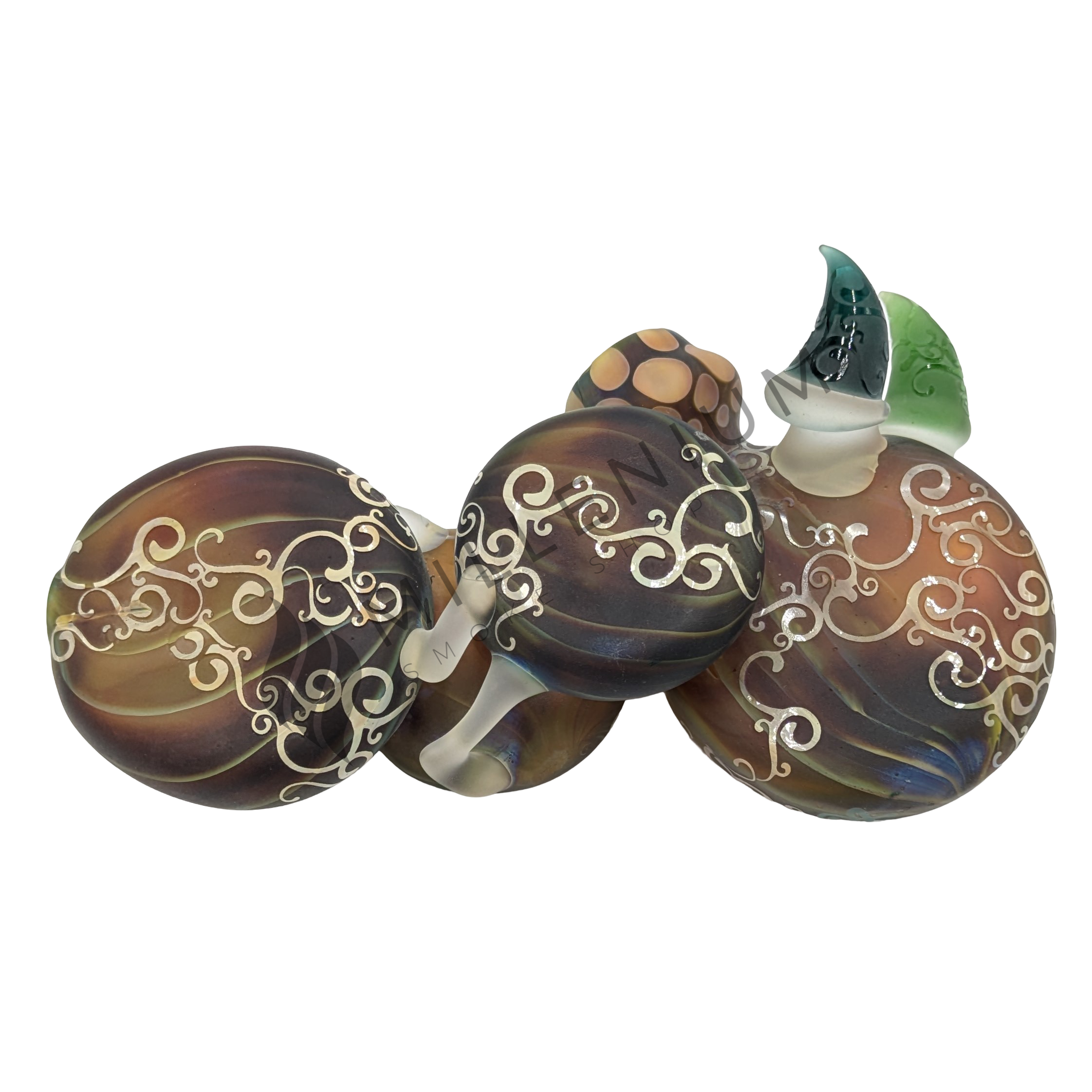 Bubbler | DJ Glass | Sandblasted