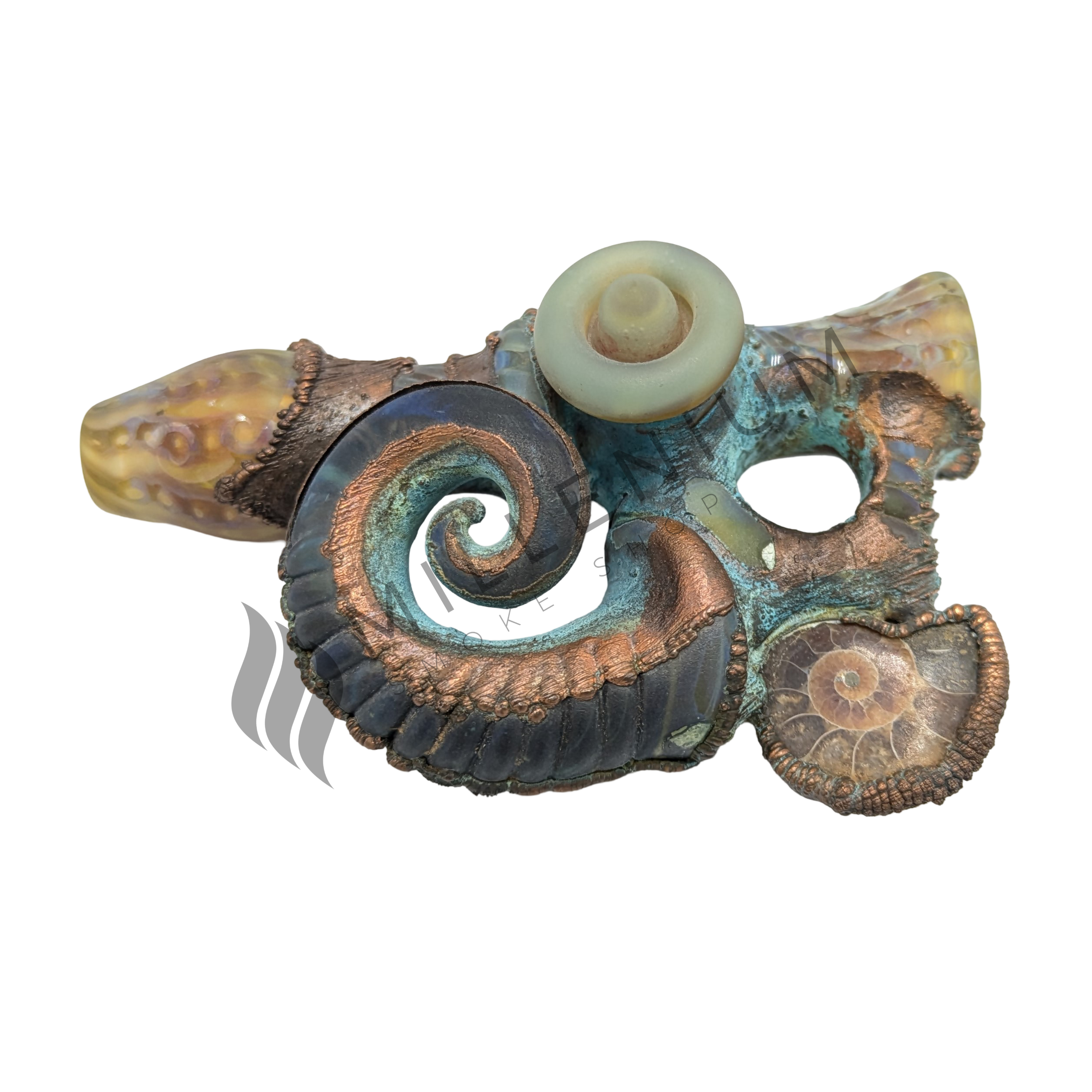 Glass Pipe | DJ Glass | Chillum | Electroplated | D