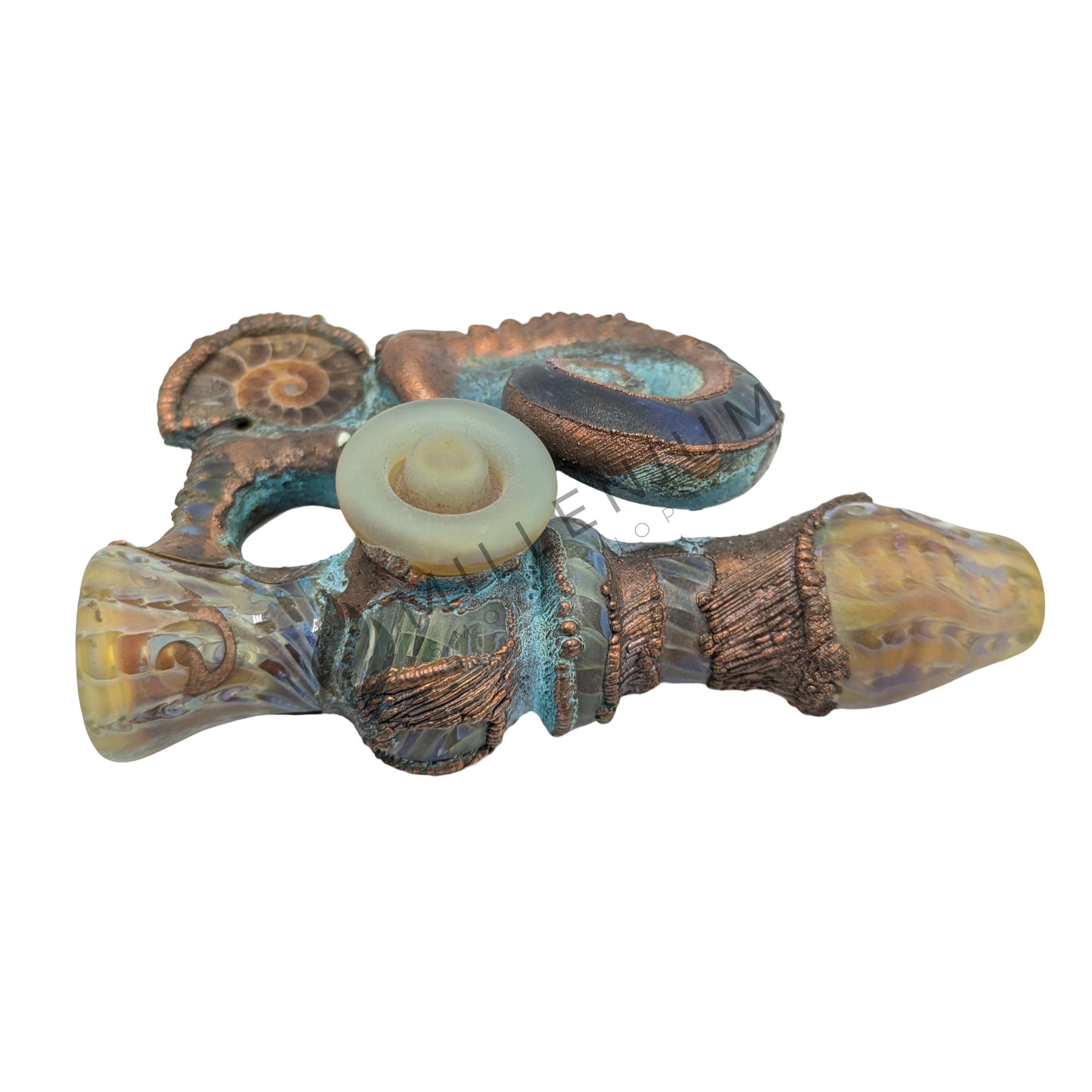 Glass Pipe | DJ Glass | Chillum | Electroplated | D