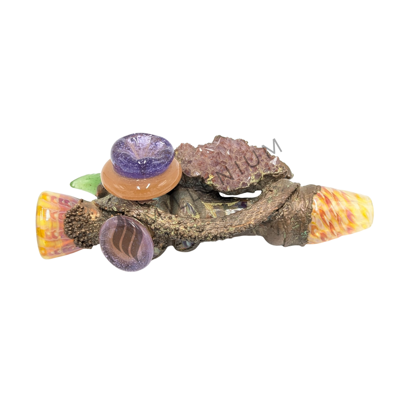 Glass Pipe | DJ Glass | Chillum | Electroplated | E