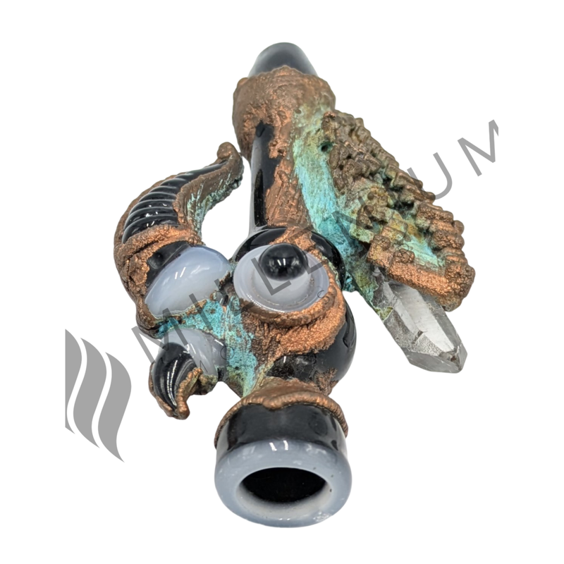 Glass Pipe | DJ Glass | Chillum | Electroplated | G