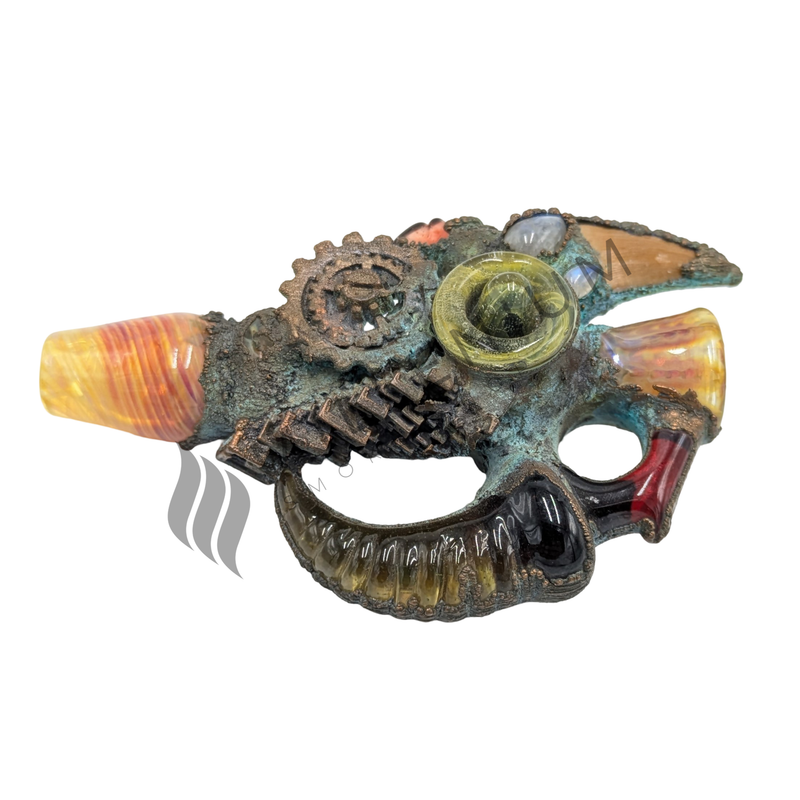 Glass Pipe | DJ Glass | Chillum | Electroplated | H