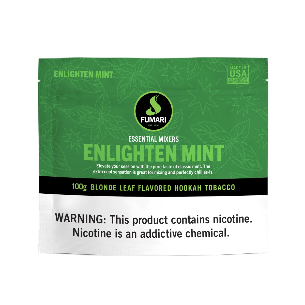 Shisha | Fumari | Enlighten Mint | 100gram