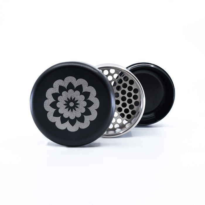 Grinder | Flower Mill | Premium | Gray | Millenium Smoke Shop