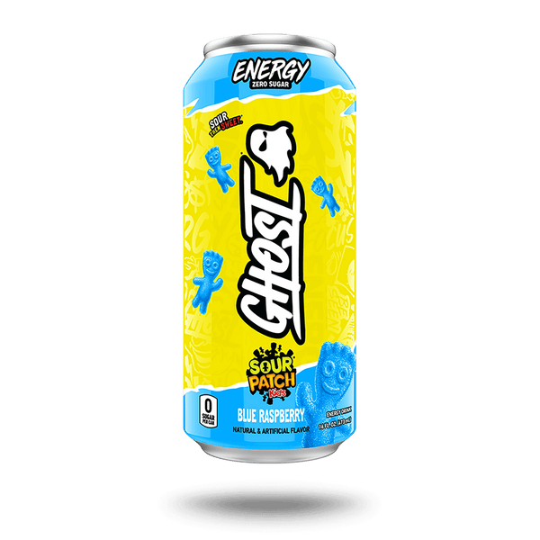 Beverages | Ghost | Energy Drink | Sour Blue Raspberry | 16oz