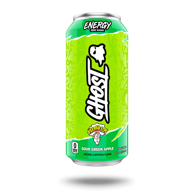 Beverages | Ghost | Energy Drnk | Sour Green Apple | 16fl oz