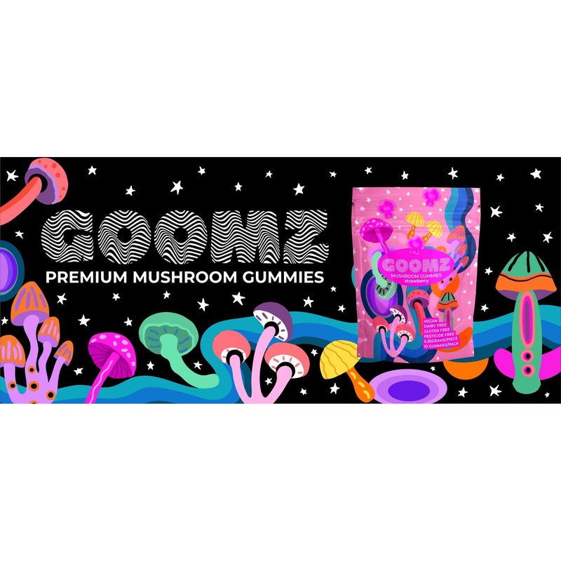 GOOMZ | Mushroom Gummies | 10pcs | | Millenium Smoke Shop