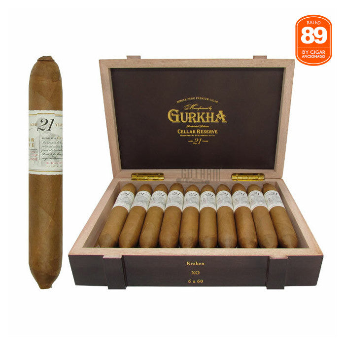 Cigar | Gurkha | 21yr | Cellar | Kraken | Gordo