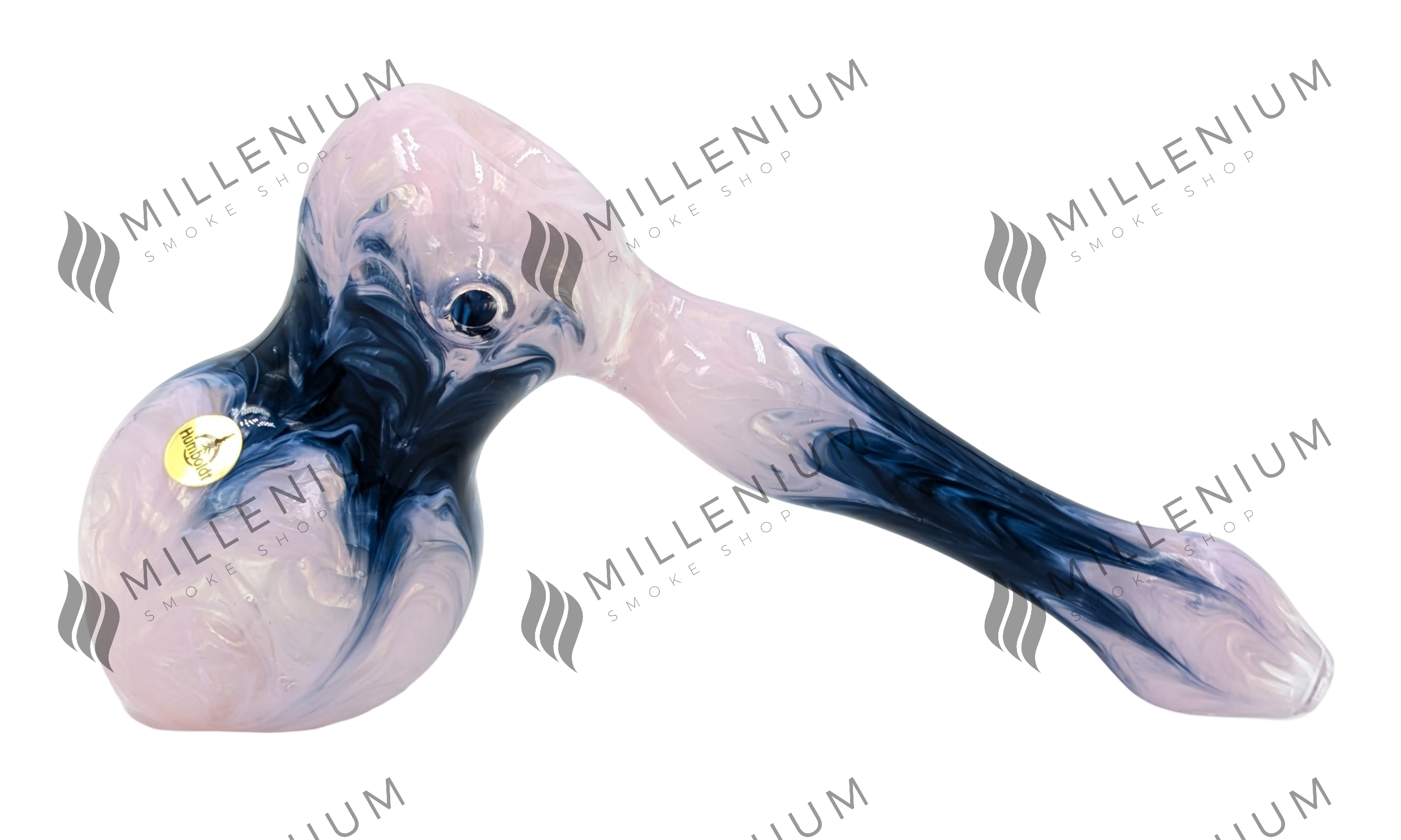 Bubbler | Humboldt Glass | Two Color Swirl