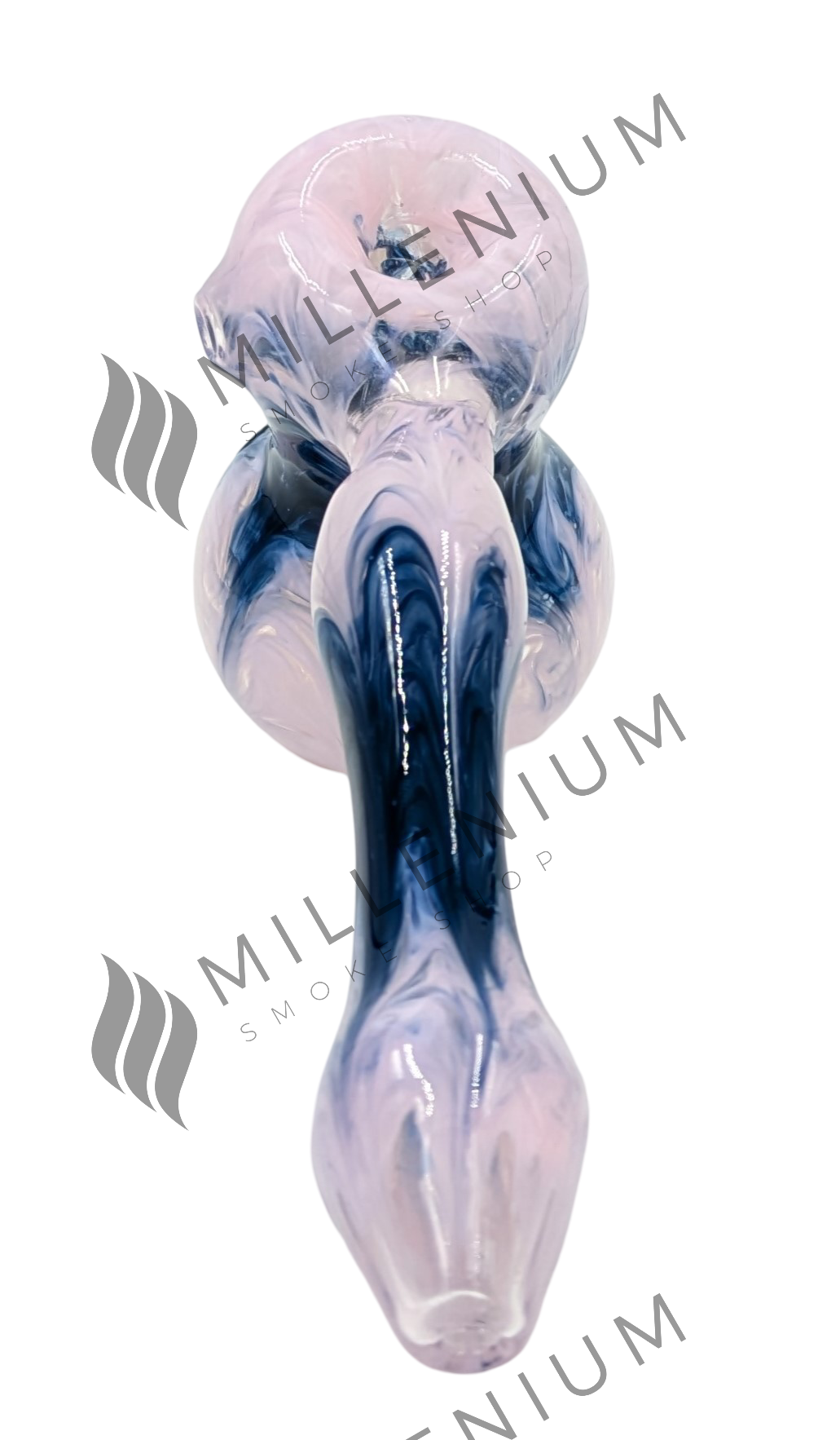 Bubbler | Humboldt Glass | Two Color Swirl