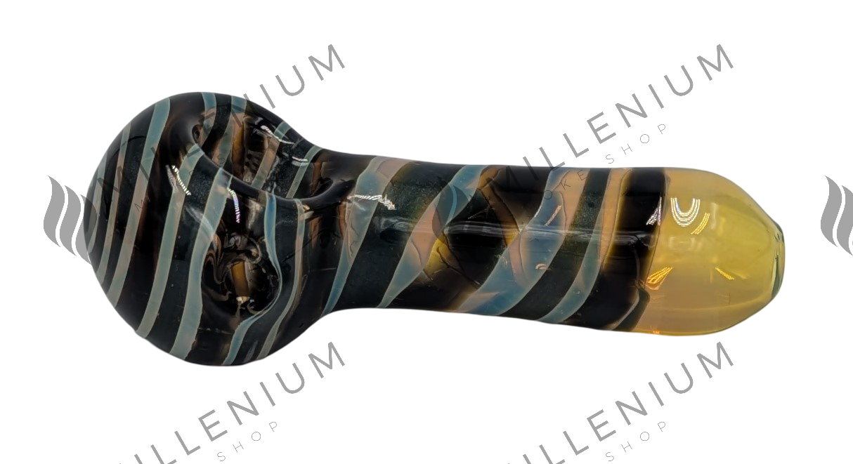 Glass Pipe | Humboldt Glass | Two Color Swirl