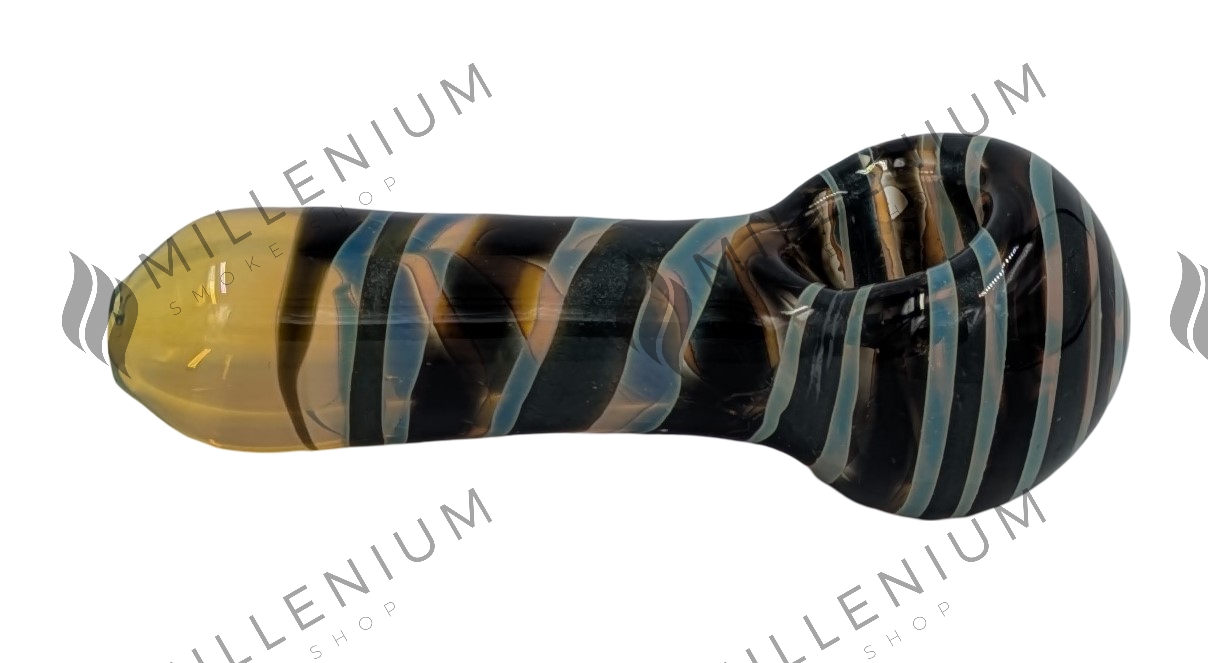 Glass Pipe | Humboldt Glass | Two Color Swirl