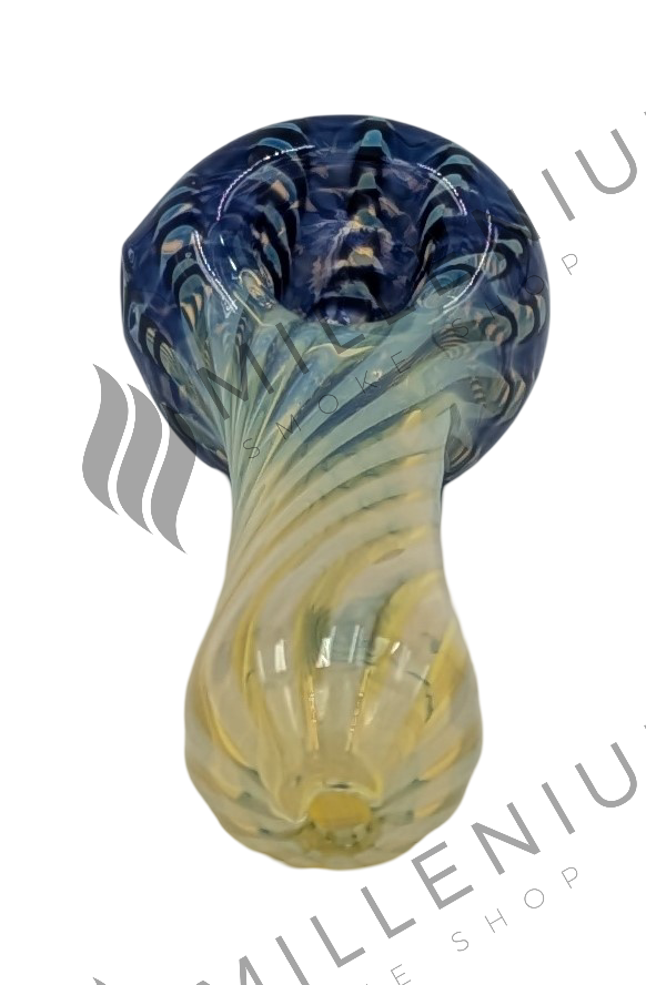 Glass Pipe | Humboldt Glass | Fumed Ribbed Lines