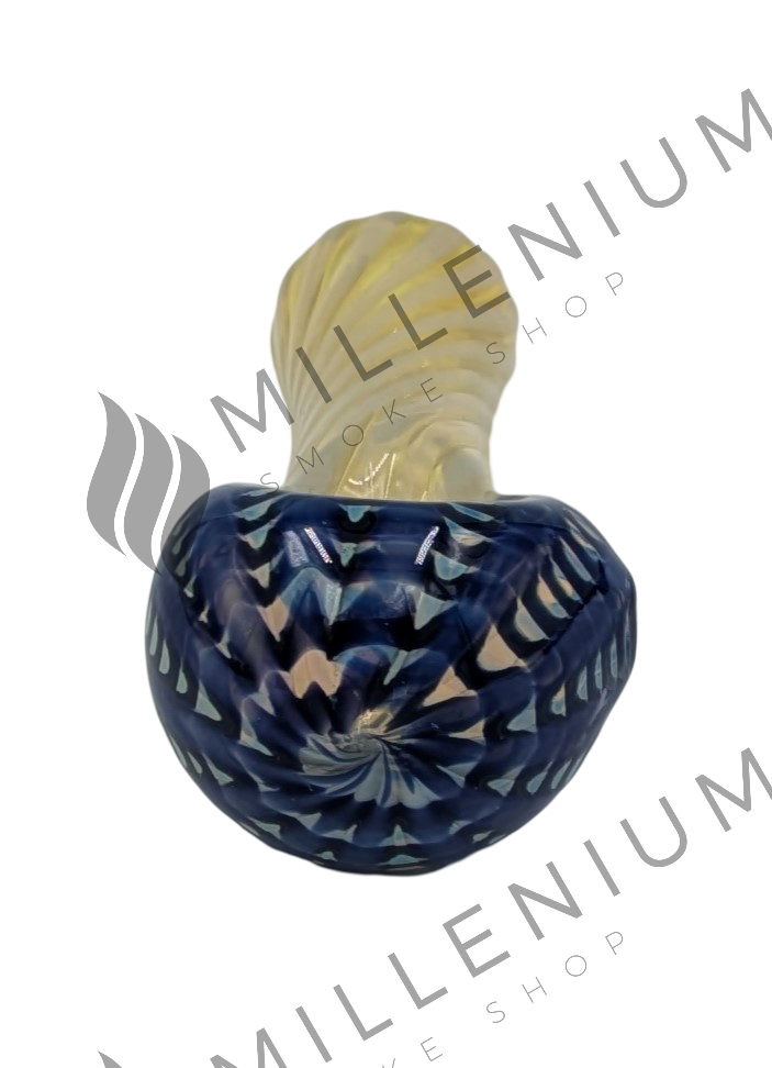 Glass Pipe | Humboldt Glass | Fumed Ribbed Lines