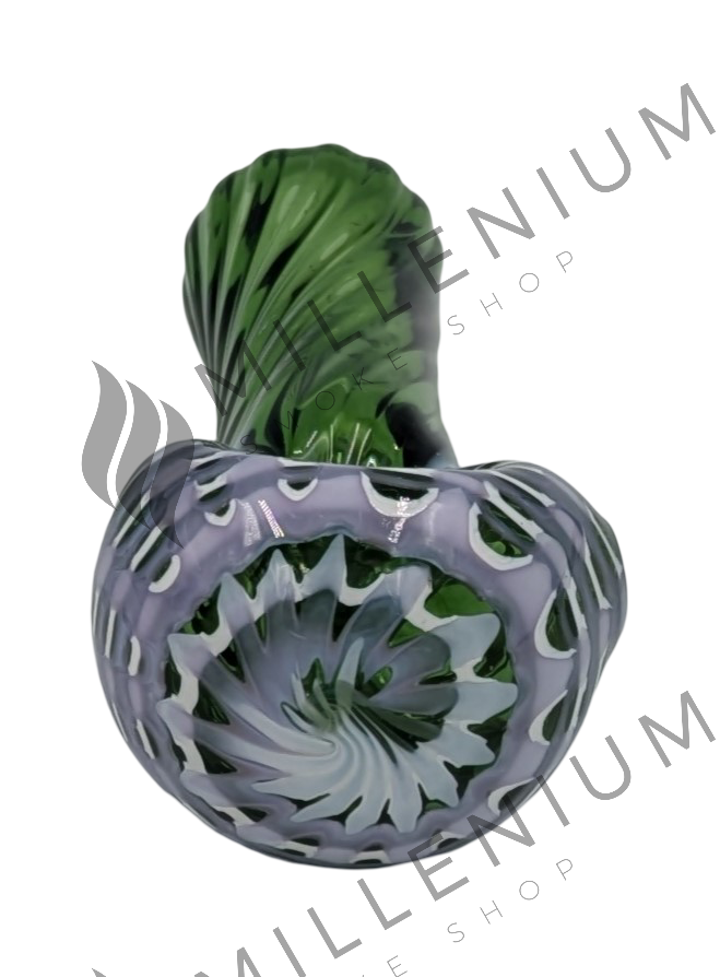 Glass Pipe | Humboldt Glass | Colored Ribbed Lines | Assorted