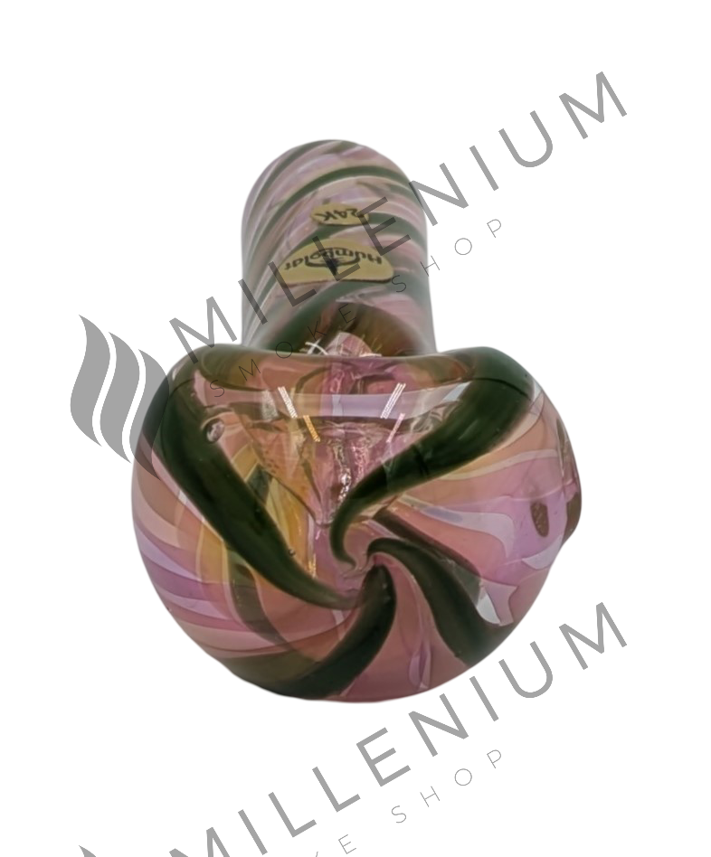 Glass Pipe | Humboldt Glass | Gold Lines | Assorted