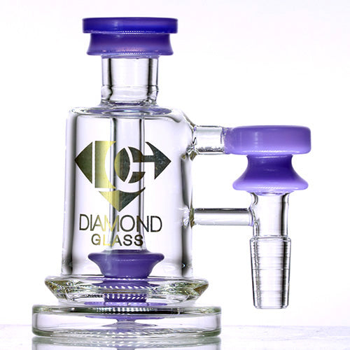 Ash Catcher | Diamond Glass | DGA1058-1490 | 14mm | 90° | Millenium Smoke Shop