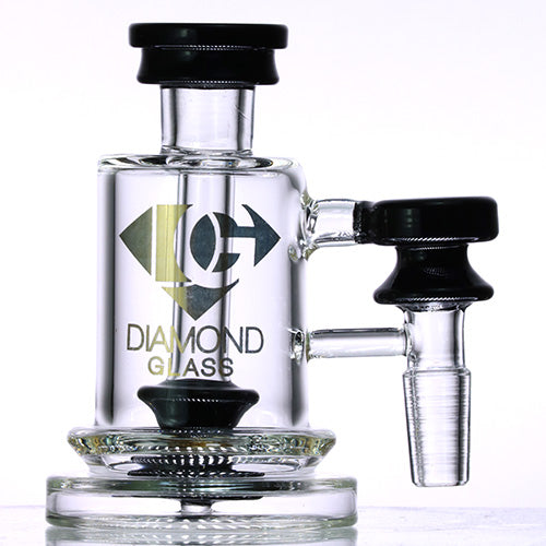 Ash Catcher | Diamond Glass | DGA1058-1490 | 14mm | 90° | Millenium Smoke Shop