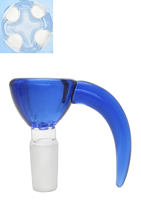 Bowl | Screen Colored Handle | 14mm