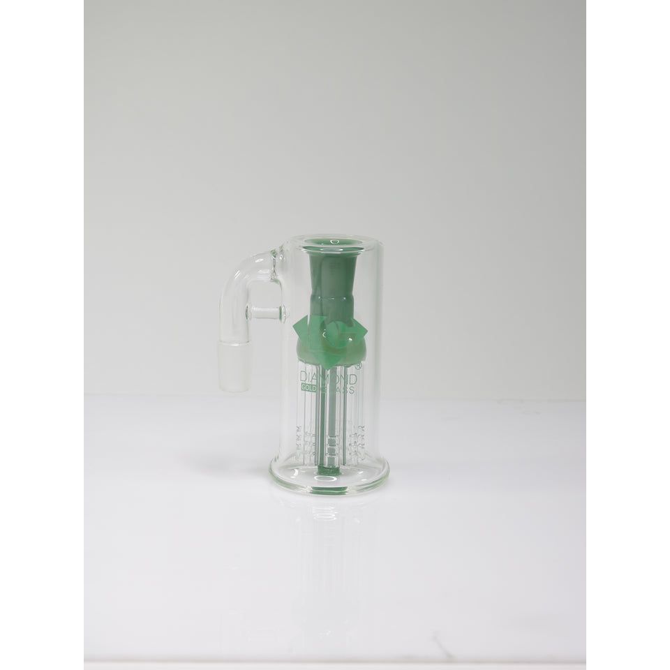 Ash Catcher | Diamond Glass | DGA1173-1490 | 14mm | 90° | Millenium Smoke Shop