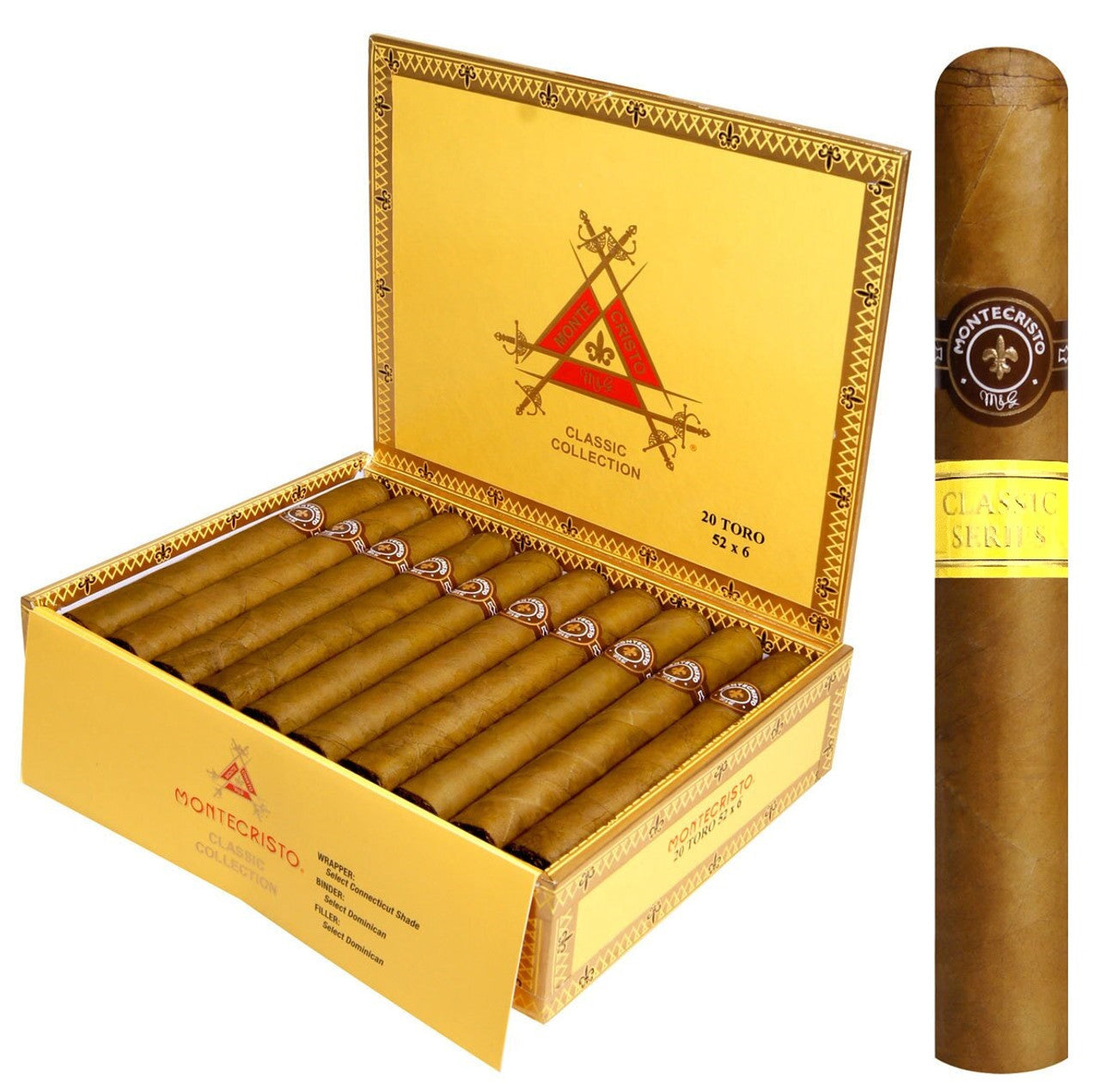 Cigar | Montecristo | Classic Toro 52x6