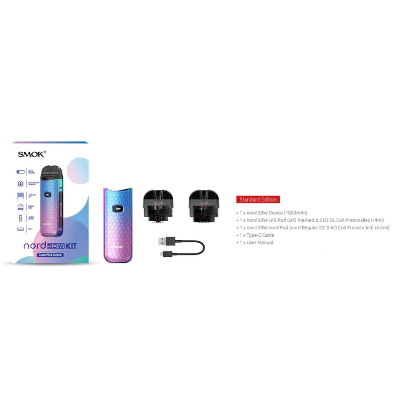 SMOK Nord 50w Device Kit | Millenium Smoke Shop