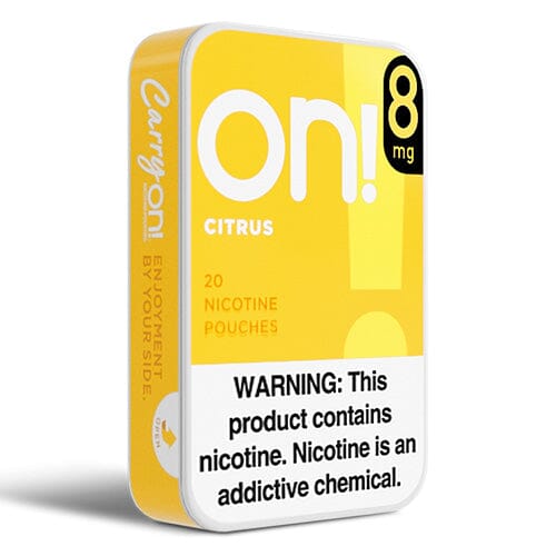 ON! | Nicotine pouches 8mg | Citrus