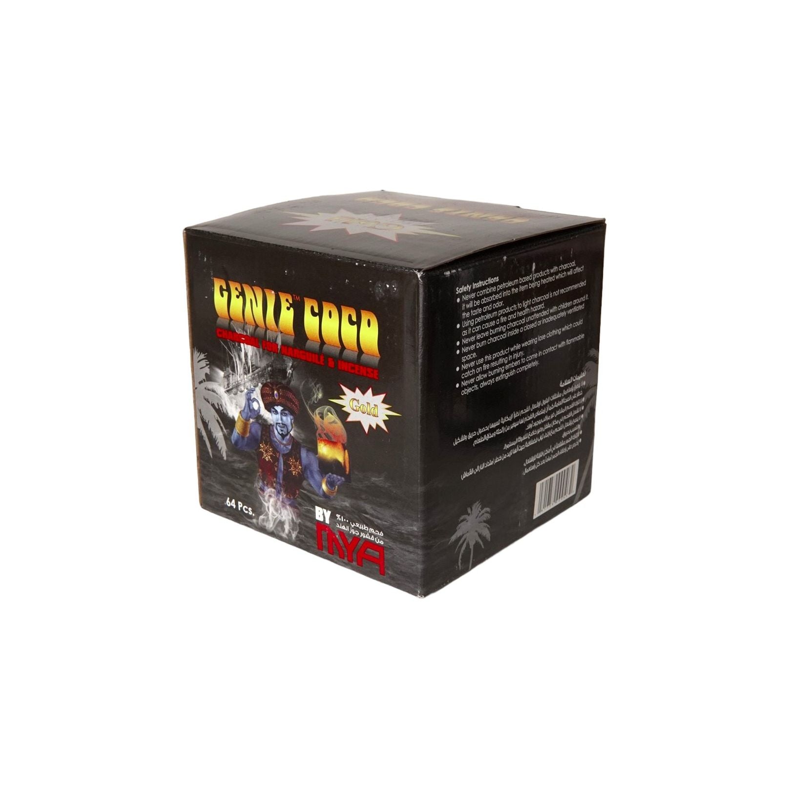 Charcoal | Mya | Genie Coco | Gold | 20kg | Millenium Smoke Shop