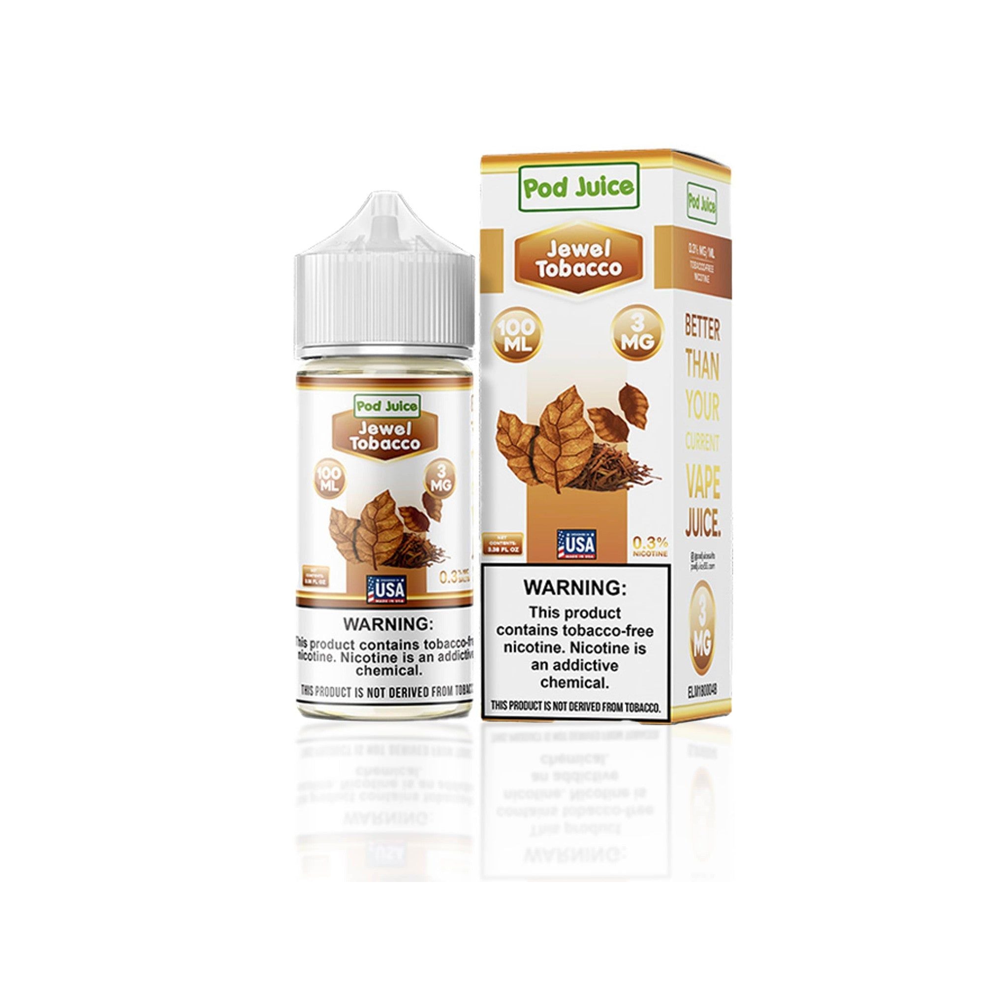 Pod Juice E-Juice - Jewel Tobacco | Millenium Smoke Shop
