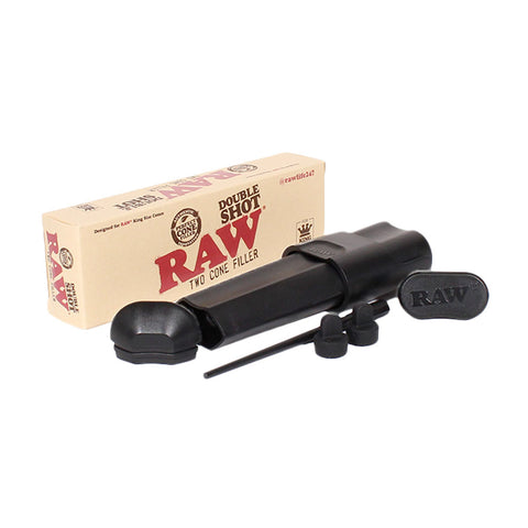 Raw | Double Shot | Two Cone Filler | King Size | Millenium Smoke Shop