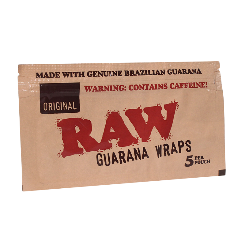 Raw | Guarana Caffine Wrap | 5 Pack