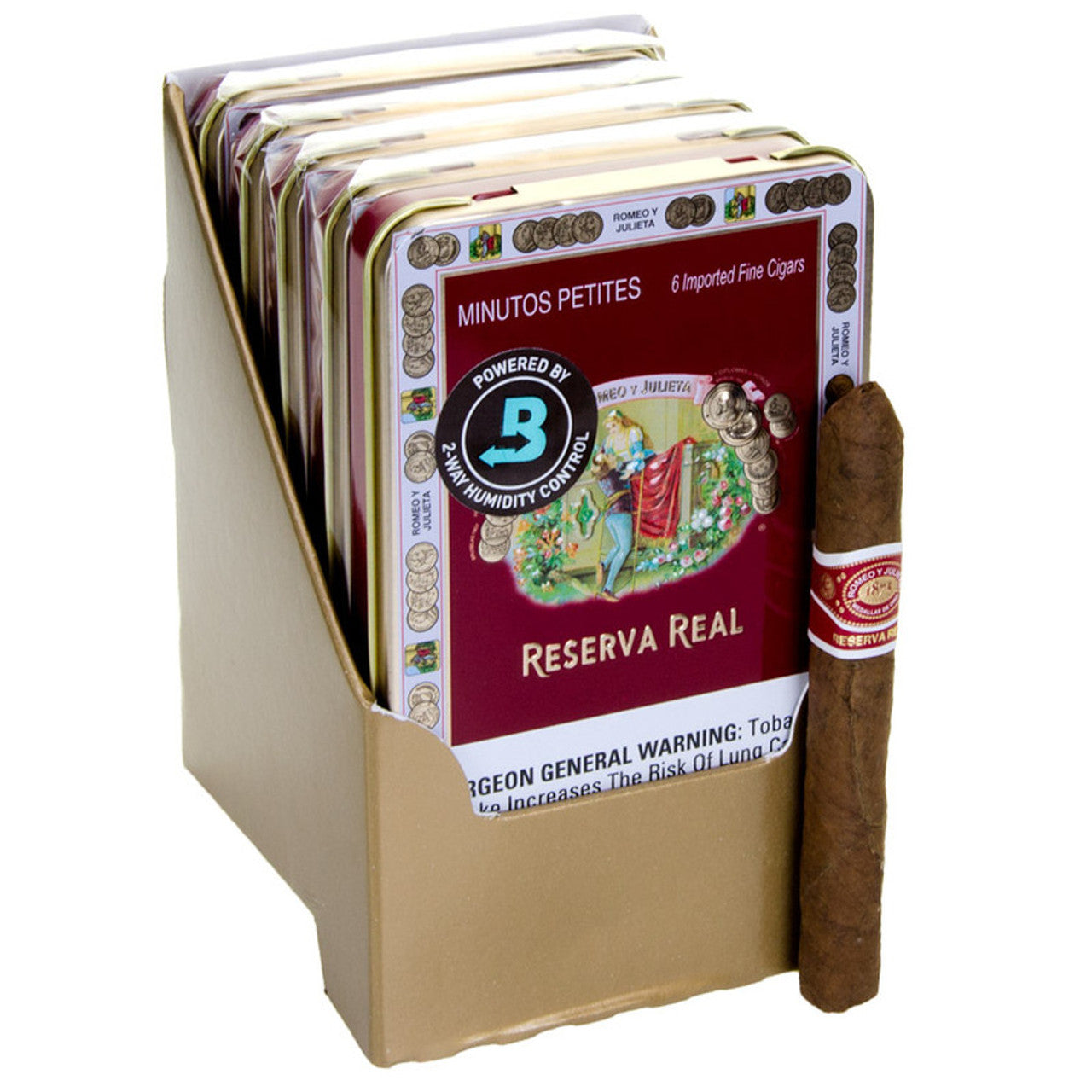 Cigar | Romeo Y Juliette | Res. Real Minutos | Petites | 6Ct