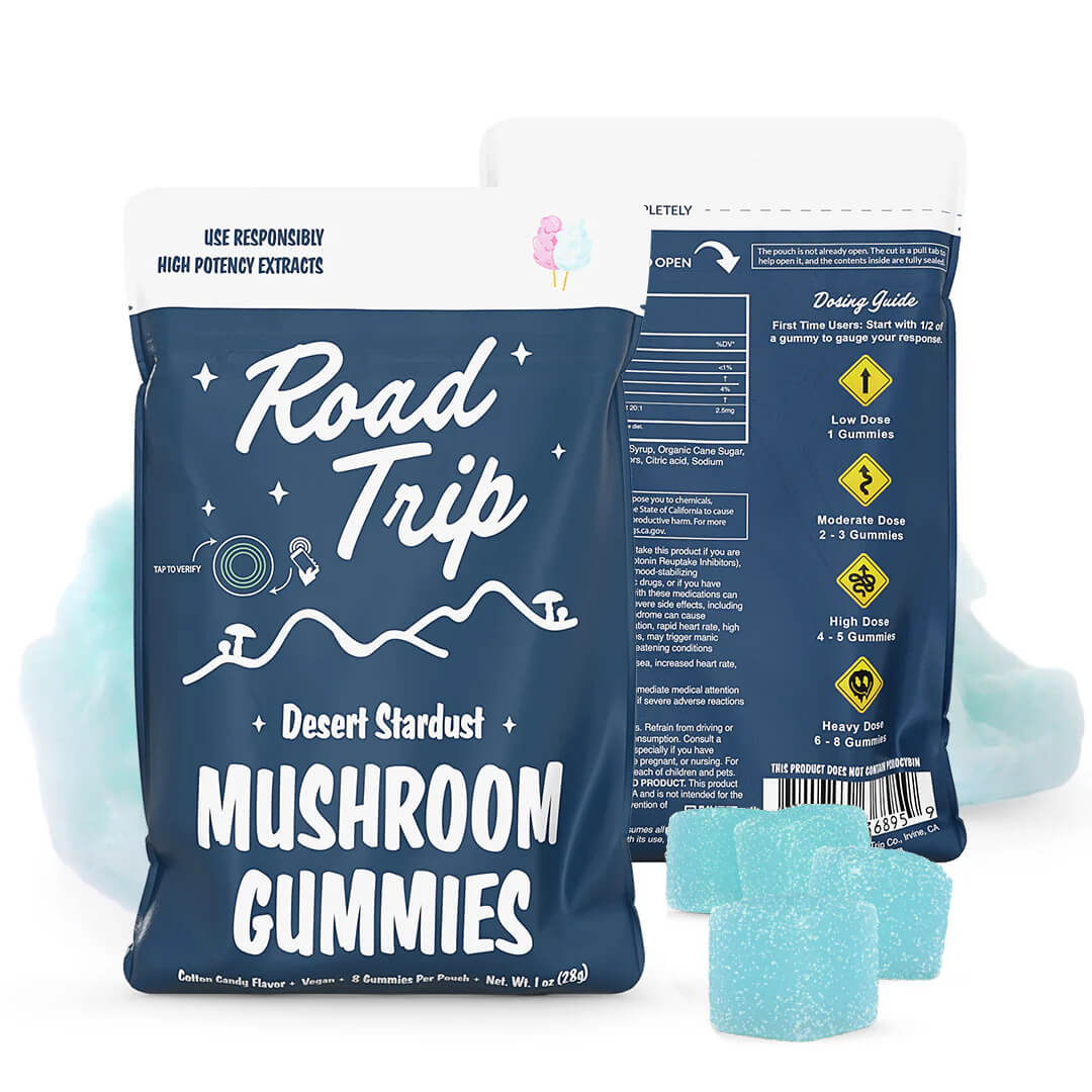 Mushroom Gummies | Road Trip | 1oz 28grms