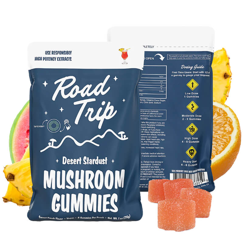 Mushroom Gummies | Road Trip | 1oz 28grms