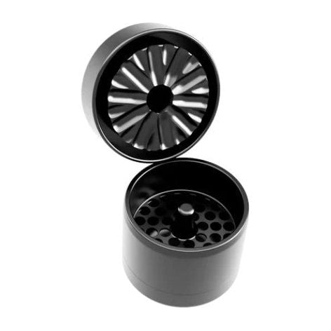 Grinder | Flower Mill | Mini | Black | Millenium Smoke Shop