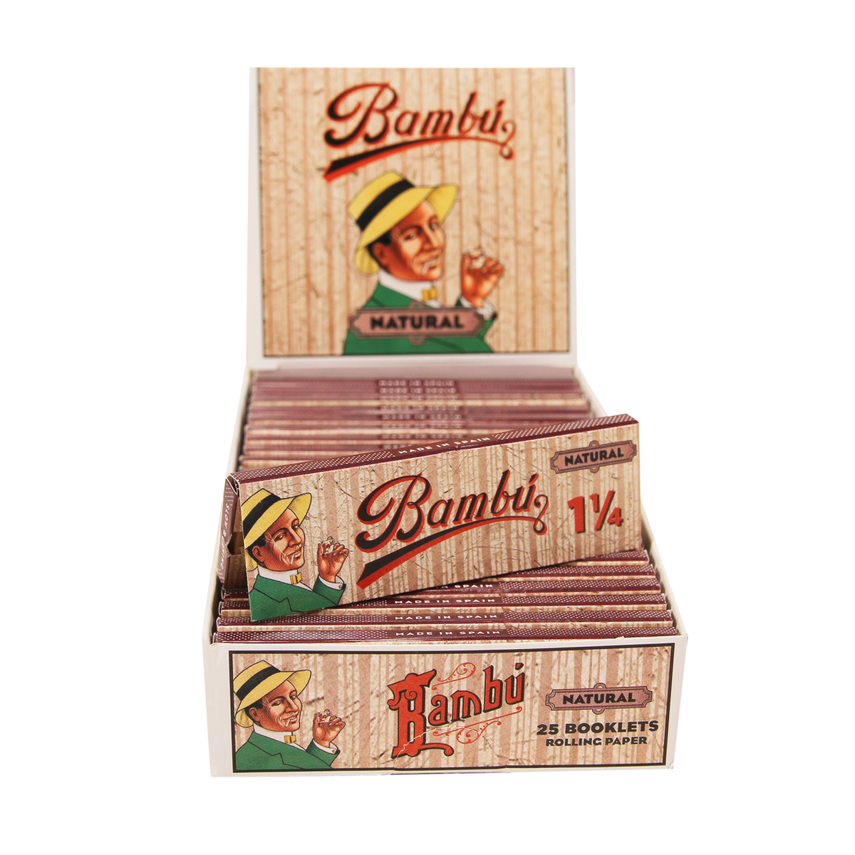 Papers | Big Bambu Classic | 50 Pack | 1.25