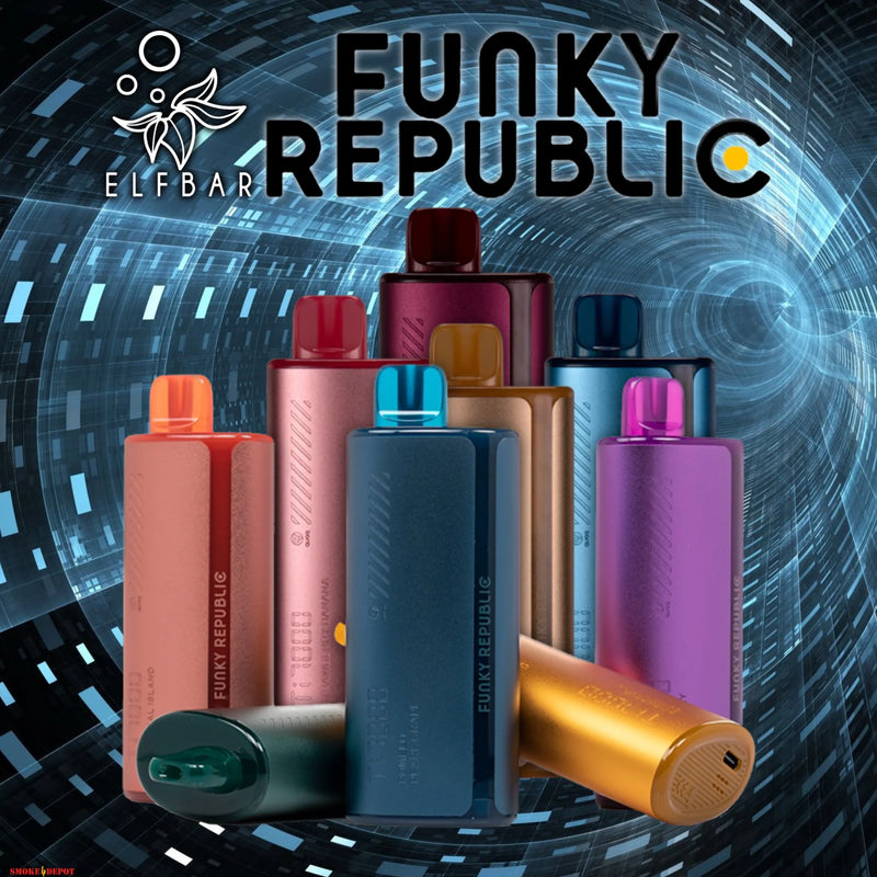 Funky Republic Elf Bar (Coming Soon!!) | Millenium Smoke Shop