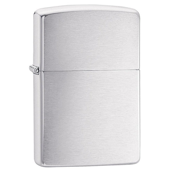 Zippo| Reg Brush Finish Chrome | 200