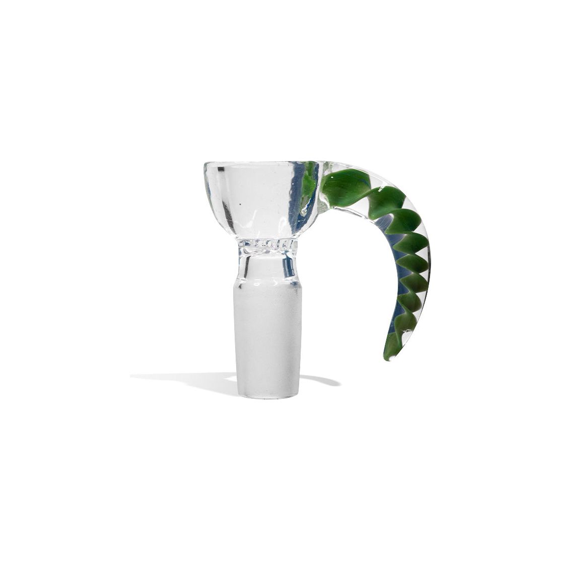 Bowl | Screen Slide w/Horn | 14mm | Millenium Smoke Shop