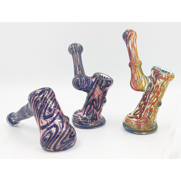 Bubbler | George E | Colored Tubes | Millenium Smoke Shop