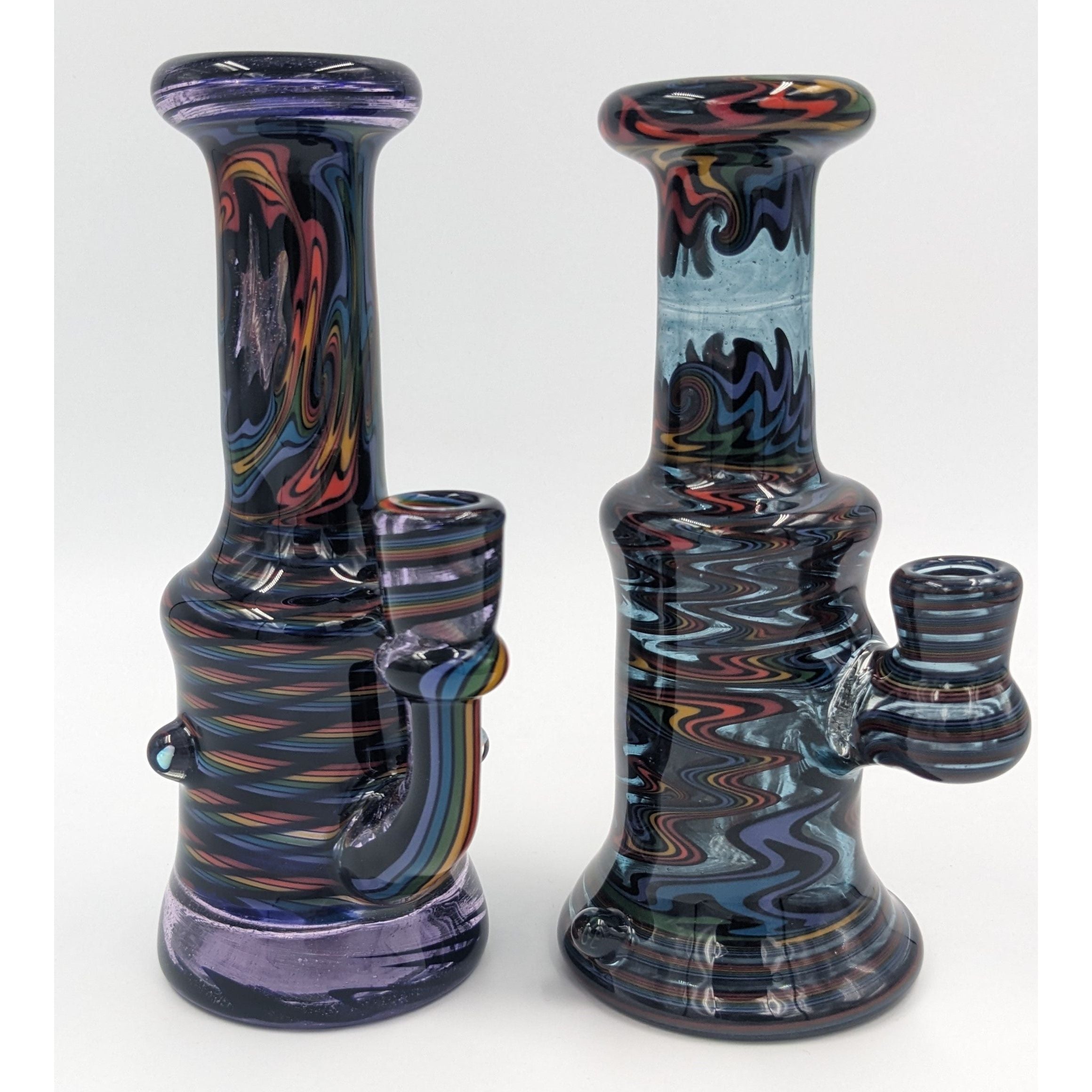 Rig | George E | Rainbow Tubes | Colored | Millenium Smoke Shop