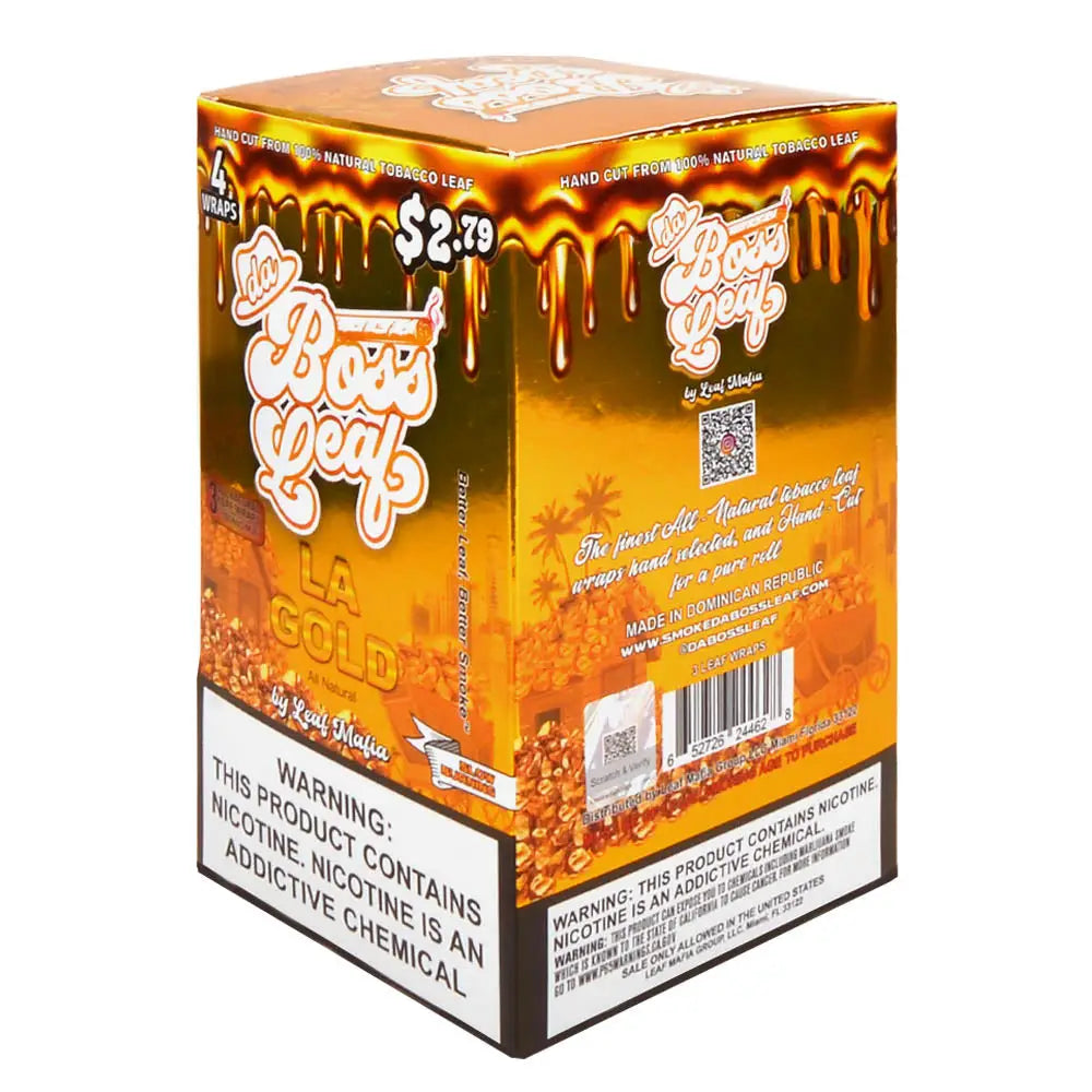 Wraps | Da Boss Leaf | 3Pack