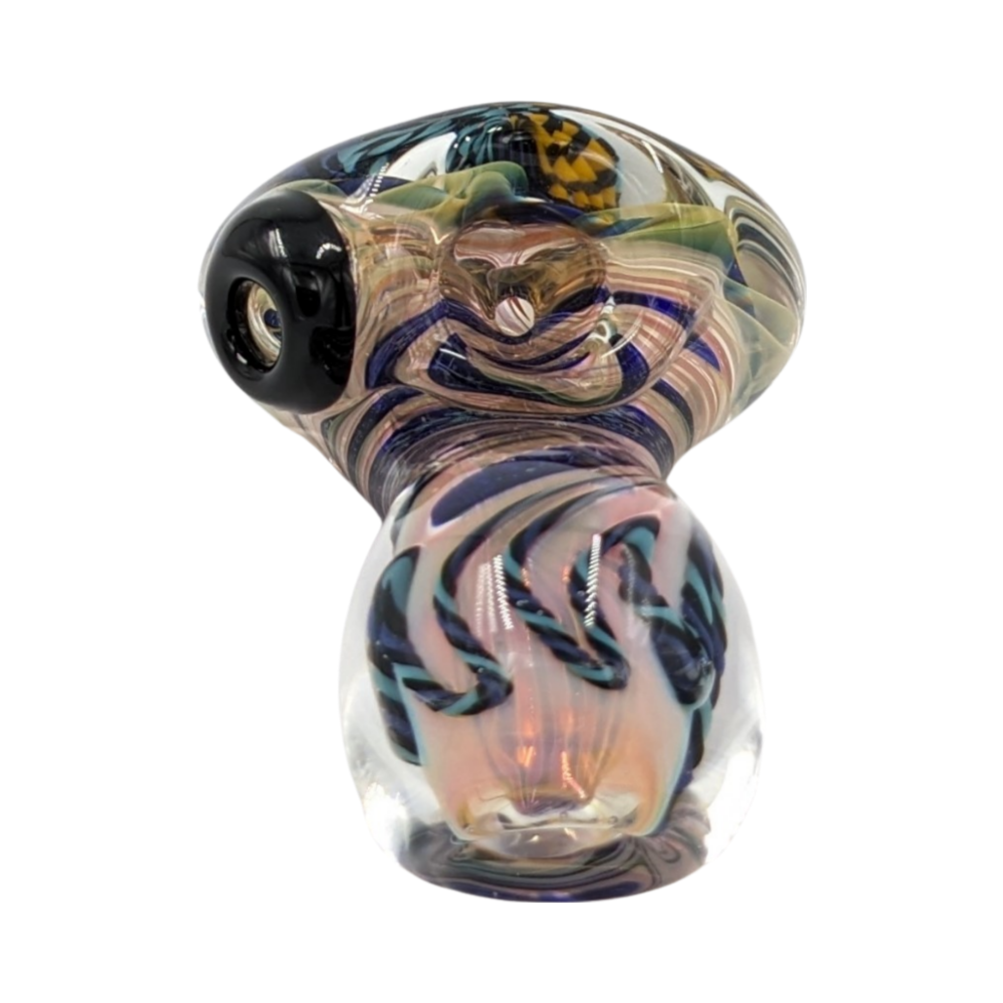 Glass Pipe | Talent Glass Works | Sherlock | Reticello w/ Dichro | DIRETSH | Millenium Smoke Shop